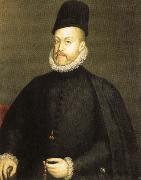 john masefield king philip ii of spain painted oil on canvas